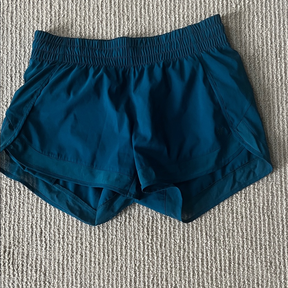 Athleta Teal Athletic Shorts